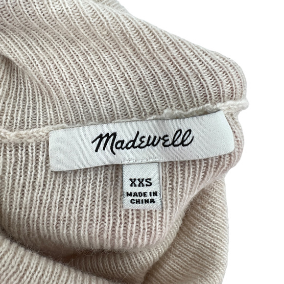 Madewell Shirred Ballon Sleeve Turtleneck Sweater MB991 - Picture 9 of 11